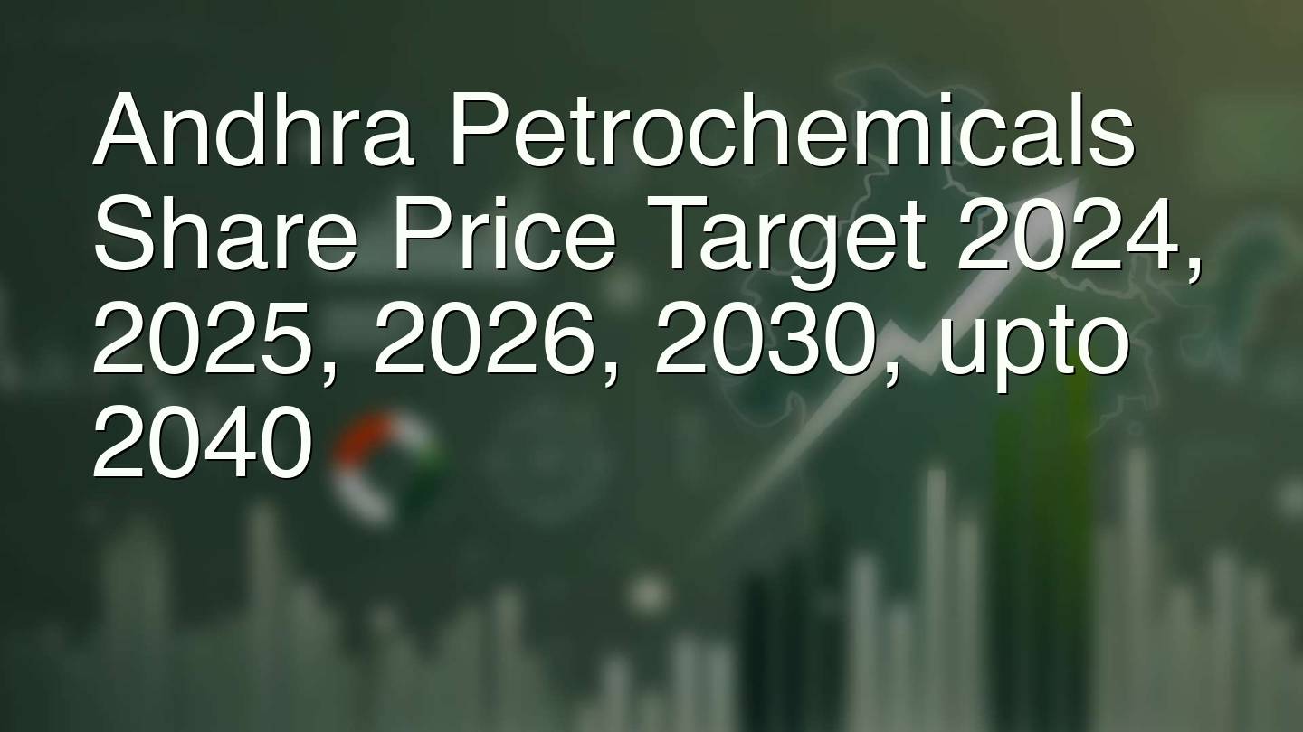 Andhra Petrochemicals Share Price Target 2024, 2025, 2026, 2030, upto 2040