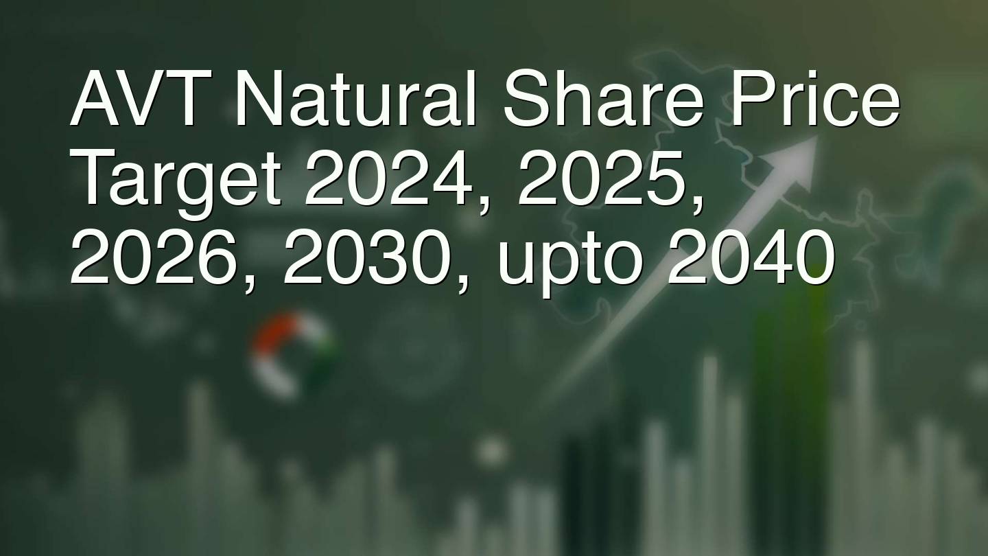 AVT Natural Share Price Target 2024, 2025, 2026, 2030, upto 2040