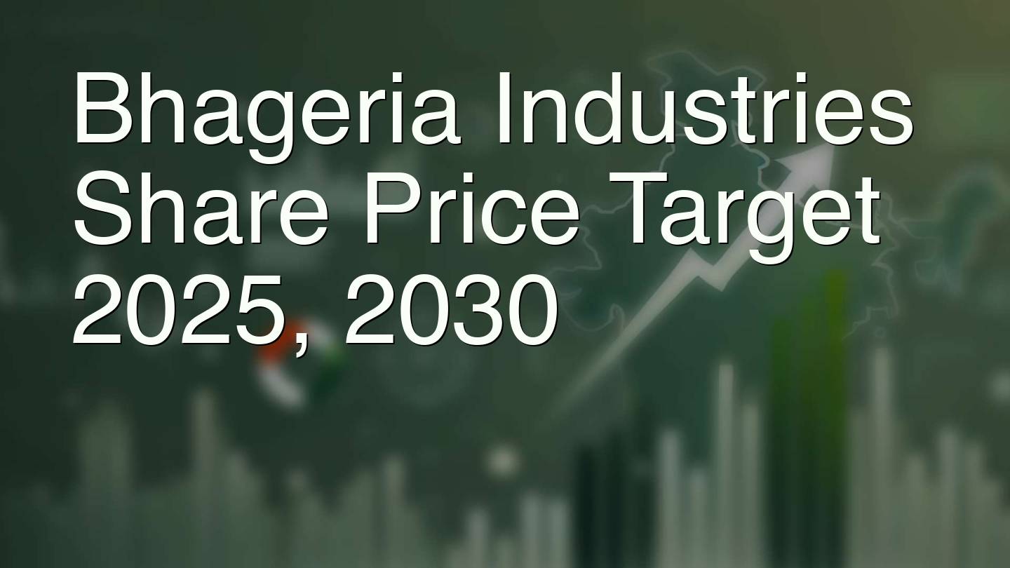 Bhageria Industries Share Price Target 2025, 2030