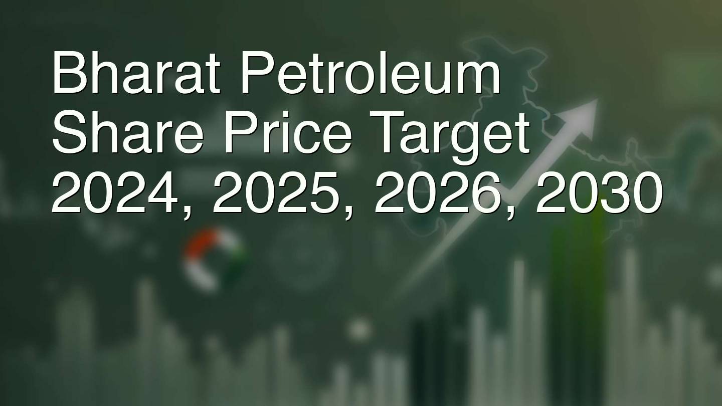 Bharat Petroleum Share Price Target 2024, 2025, 2026, 2030