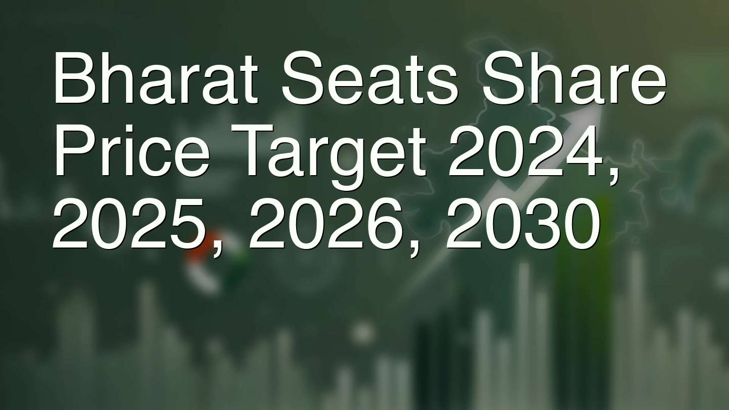 Bharat Seats Share Price Target 2024, 2025, 2026, 2030