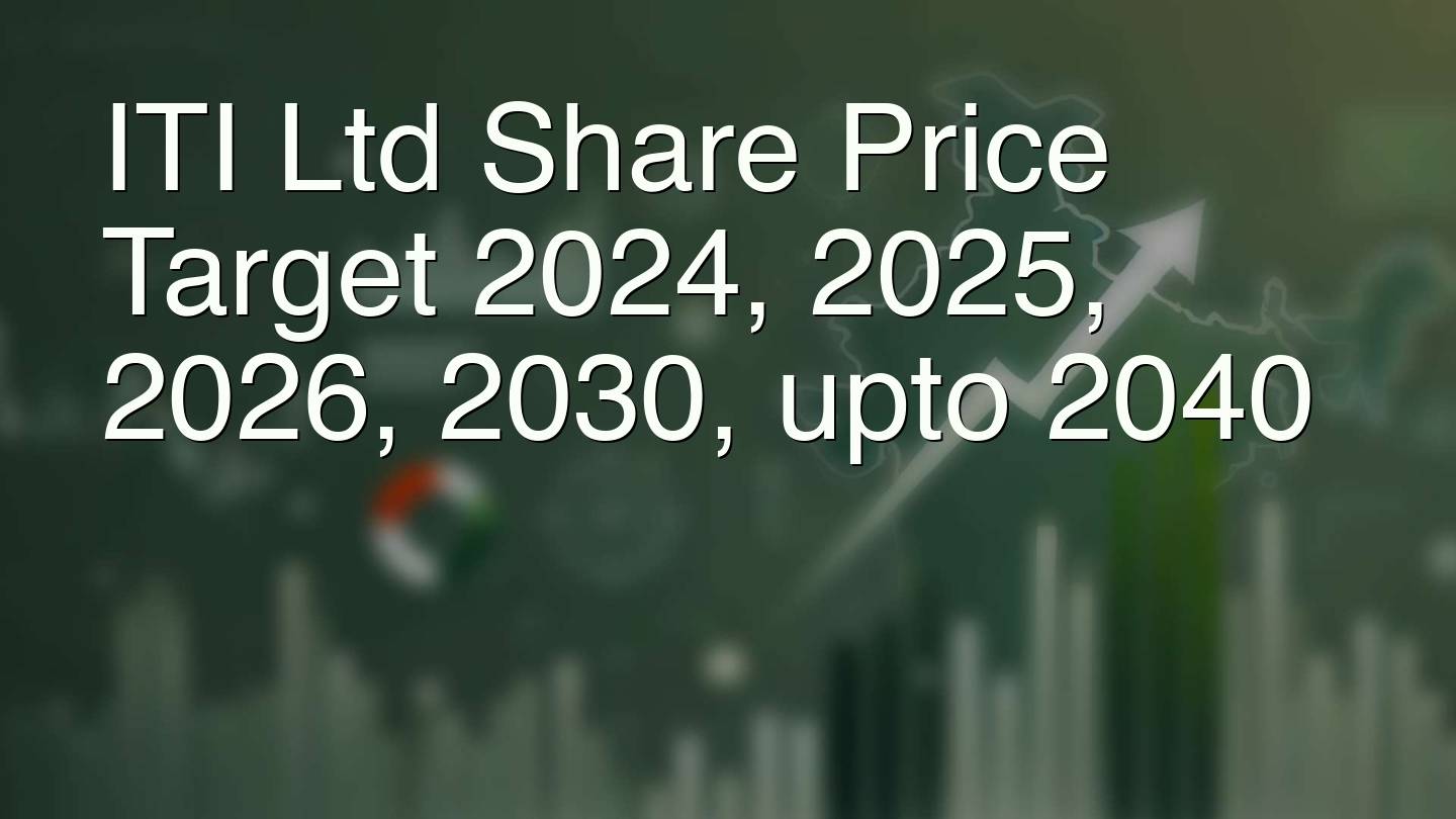 ITI Ltd Share Price Target 2024, 2025, 2026, 2030, upto 2040