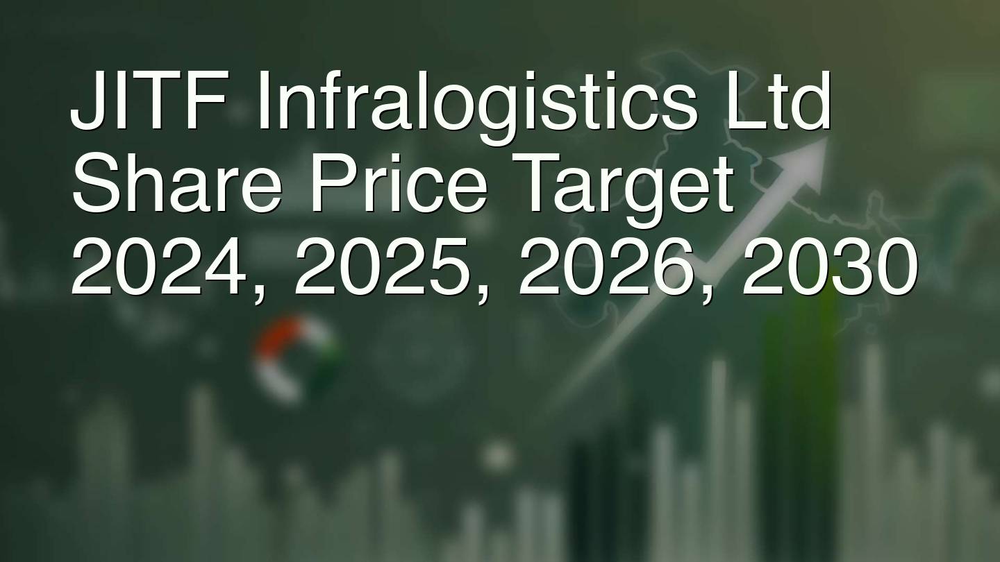 JITF Infralogistics Ltd Share Price Target 2024, 2025, 2026, 2030