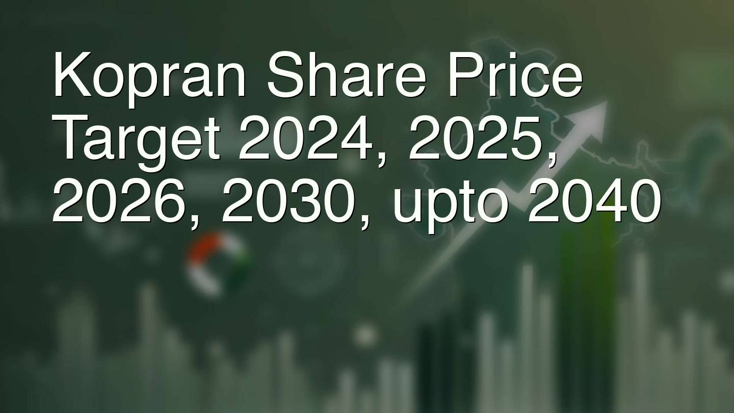 Kopran Share Price Target 2024, 2025, 2026, 2030, upto 2040