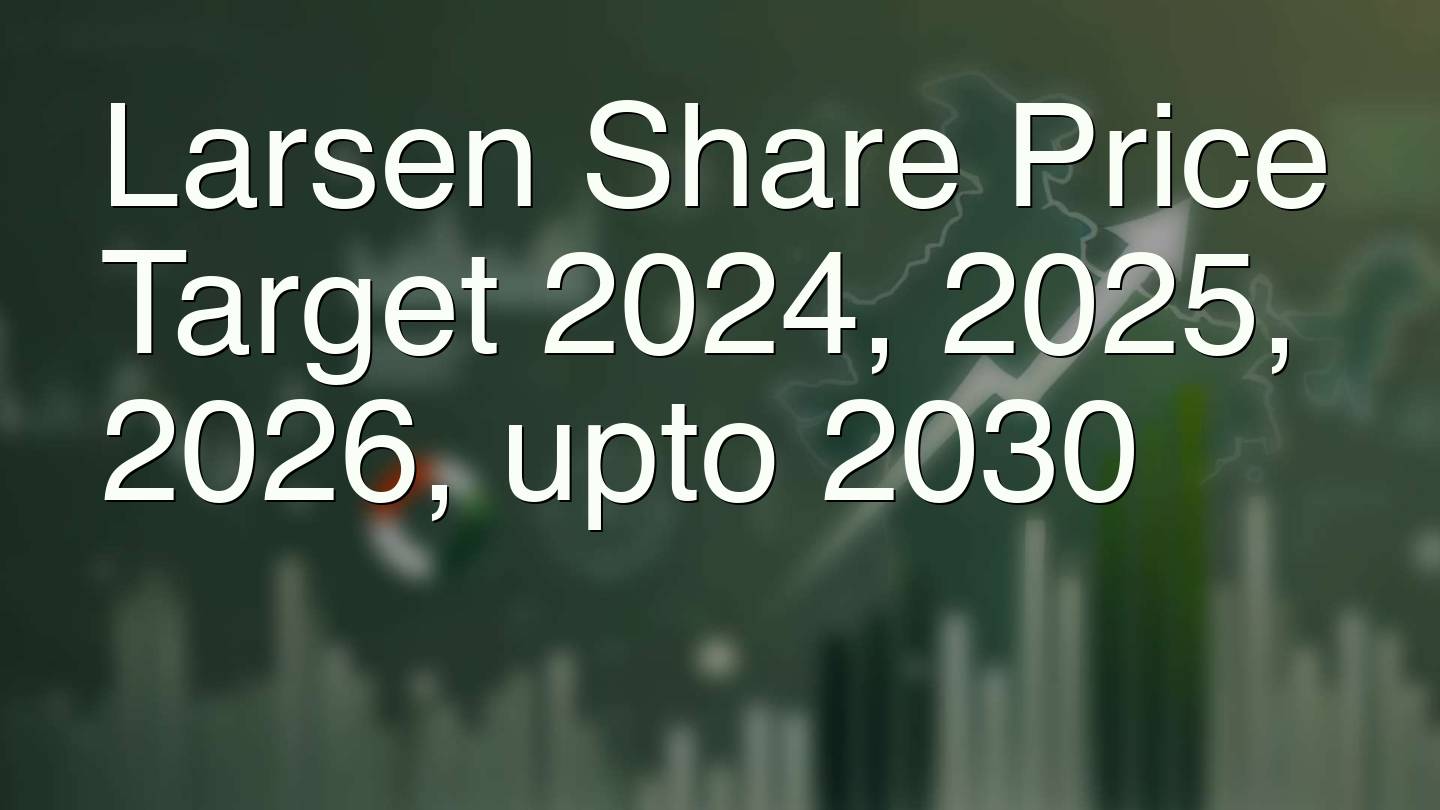 Larsen Share Price Target 2024, 2025, 2026, upto 2030