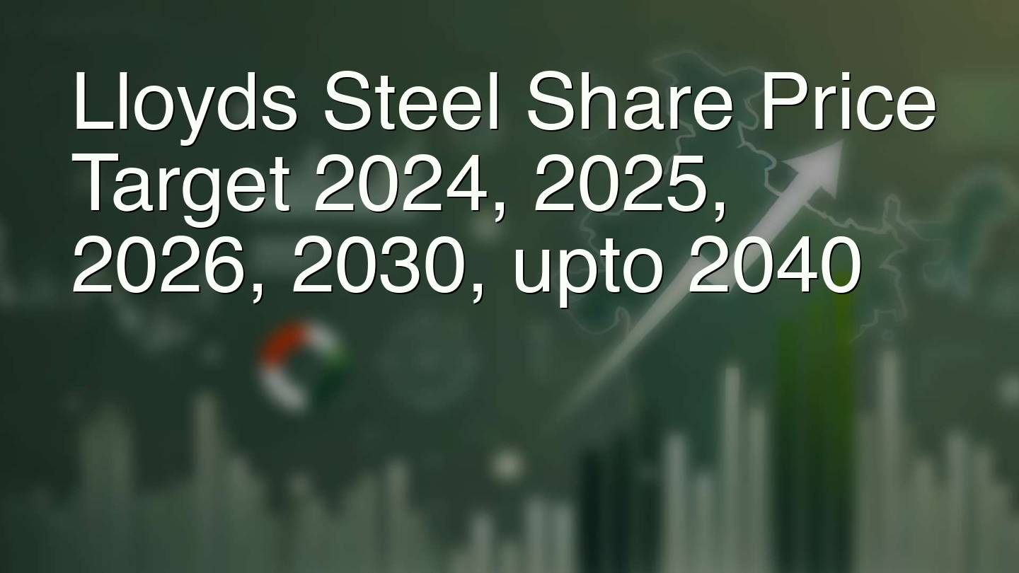 Lloyds Steel Share Price Target 2024, 2025, 2026, 2030, upto 2040