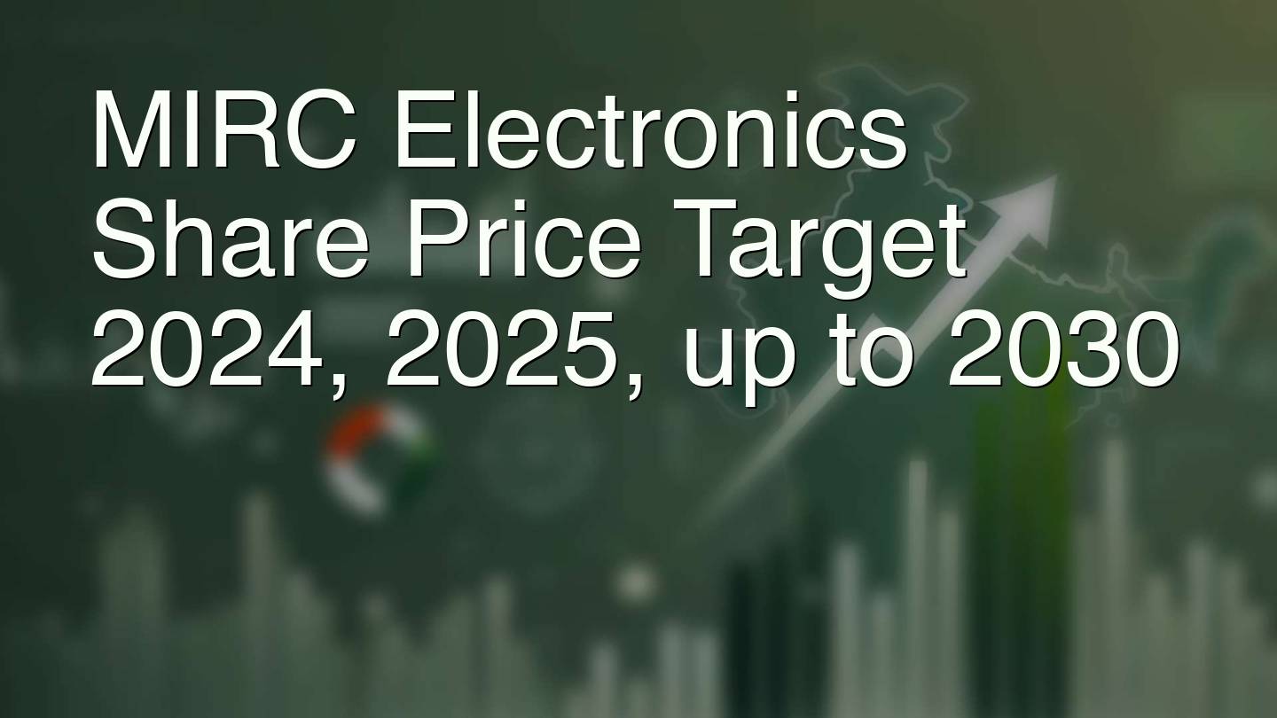 MIRC Electronics Share Price Target 2024, 2025, up to 2030